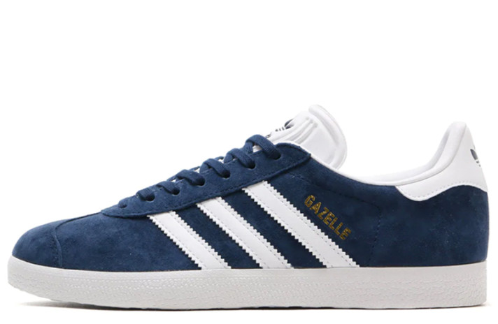 Кроссовки Adidas Gazelle Blue Dark White BB5478 синие