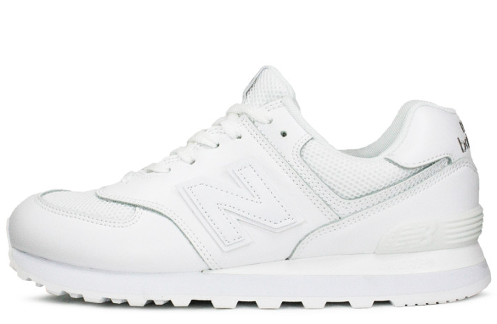 Кроссовки New Balance 574 Triple White ML574NSF белые