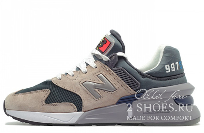 Кроссовки New Balance 997S Dual Grey  серые