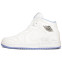 Кроссовки женские Nike Air Jordan 1 Mid UV White Reactive Swoosh