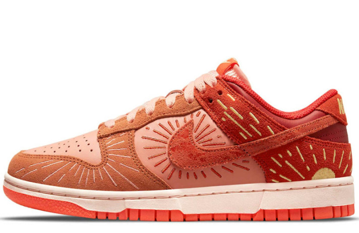 Кроссовки Nike Dunk SB Low Winter Solstice Team Orange DO6723-800 оранжевые