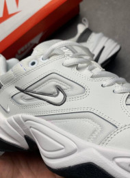 Кроссовки Nike M2K Tekno White Cool Grey живое фото 3