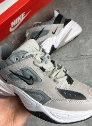 Кроссовки Nike M2K Tekno Georgetown Atmosphere Grey живое фото 3