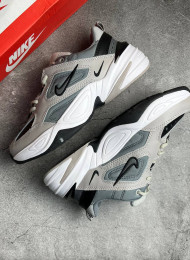 Кроссовки Nike M2K Tekno Georgetown Atmosphere Grey живое фото 1